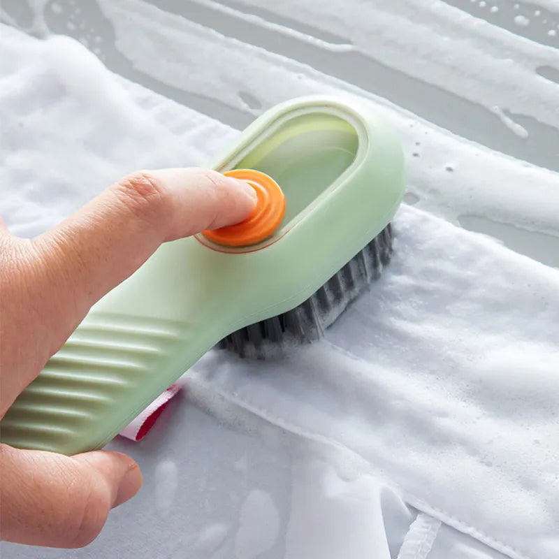 Multi-purpose Soft Bristled Liquid Cleaning Brush