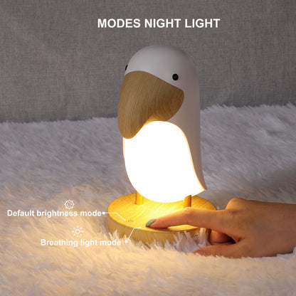 Toucan Bird Night Light - Stepless Dimming LED