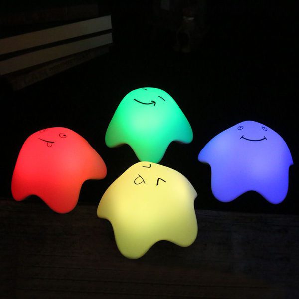 Rechargeable Silicone Star Shape Pat Touch Light